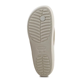 Slapi Crocs Classic Platform Flip 207714-2Y2 bej 7