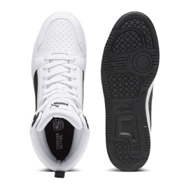 Pantofi Puma Rebound V6 392326 02 alb 4