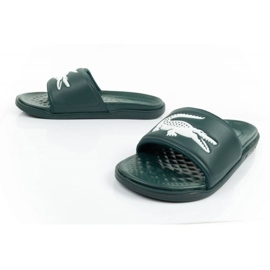 Șlapi Lacoste Croco Dualiste 202D2 743CMA00202D2 verde 7