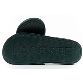 Șlapi Lacoste Croco Dualiste 202D2 743CMA00202D2 verde 8