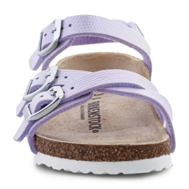 Sandale Birkenstock Kumba Shiny Lizard 1026907 violet 7