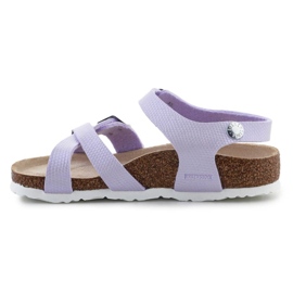 Sandale Birkenstock Kumba Shiny Lizard 1026907 violet 10