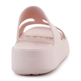 Șlapi Crocs Getaway Platform H-Strap 209409-6UR bej 10