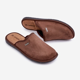 Pantofi de casa barbati Papuci Inblu 9100002H Maro 1 Pantofi de casa barbati Papuci Inblu 9100002H Maro 1