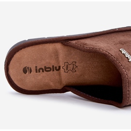 Pantofi de casa barbati Papuci Inblu 9100002H Maro 2 Pantofi de casa barbati Papuci Inblu 9100002H Maro 2