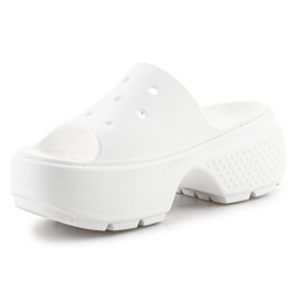 Slapi Crocs Stomp Slide 209346-0WV alb 4