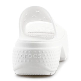 Slapi Crocs Stomp Slide 209346-0WV alb 5