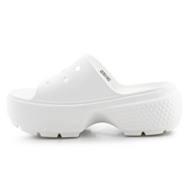 Slapi Crocs Stomp Slide 209346-0WV alb 6