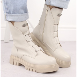 Botine Jezzi pe platforma W RMR2150-19 JEZ434B alb 7