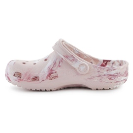 Slapi Crocs Classic Marbled Clog 206867-6WS bej 5