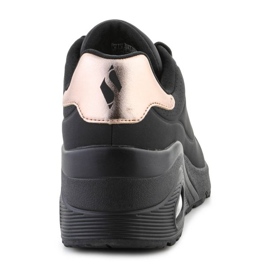 Pantofi Skechers Uno Wedge - Hi Steps 177520-BBK negru 4