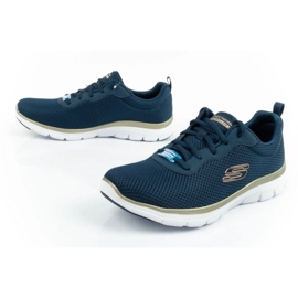 Pantofi Skechers Flex Appeal 4.0 Brillant View 149303/NVGD albastru 8
