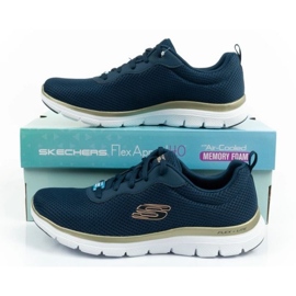 Pantofi Skechers Flex Appeal 4.0 Brillant View 149303/NVGD albastru 9