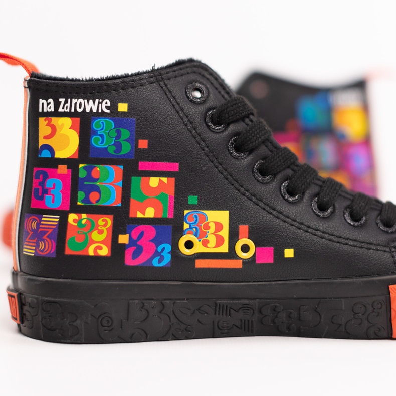 Adidași oficiali de damă de la Big Star x Wośp RR274A651 negru 1 Adidași oficiali de damă de la Big Star x Wośp RR274A651 negru 1