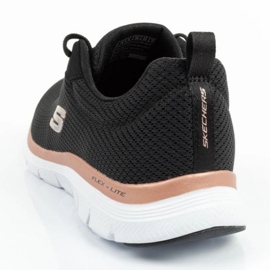 Pantofi Skechers Flex Appeal 4.0 Brillant View 149303/BKRG negru 4