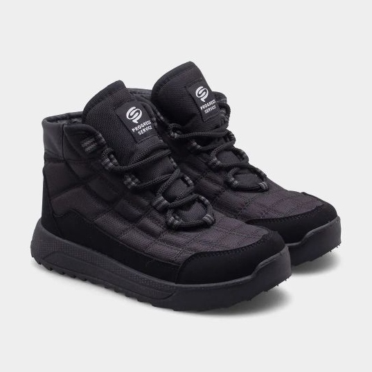 Progress Cizme de zăpadă de iarnă pentru femei Progres Progj 24-152 Negru 2