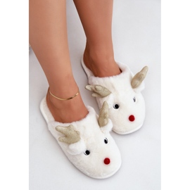 Step in style Papuci Model Asielle YL-54 White - Pas in stil alb 2