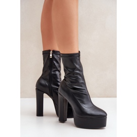 Step in style Cizme Model Tennira C-243 Negru - Pas in stil 1