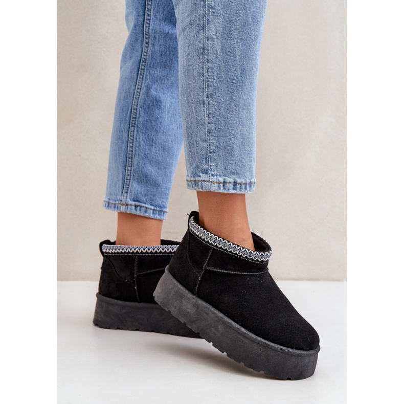 Step in style Cizme de zapada Model Heslania HY877 Black - Pas in stil negru 1