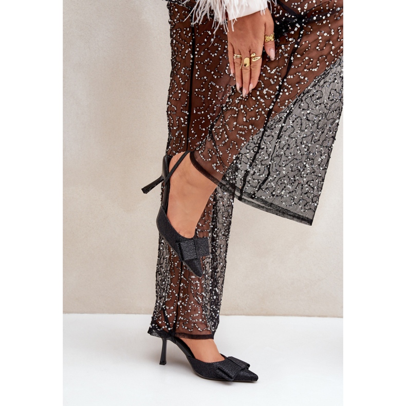 Step in style Tocuri inalte model Gredan SQC-109 Black - Pas in stil negru 1