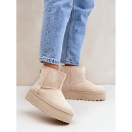 Step in style Cizme de zapada Leanara model 88-61 Bej Deschis - Pas in stil 1