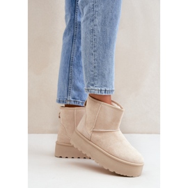 Step in style Cizme de zapada Leanara model 88-61 Bej Deschis - Pas in stil 2
