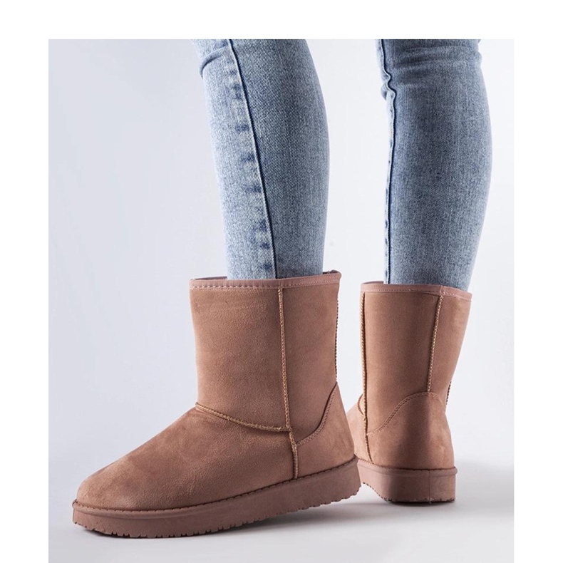 Cizme de zapada clasice izolate roz Libero - Solea 1