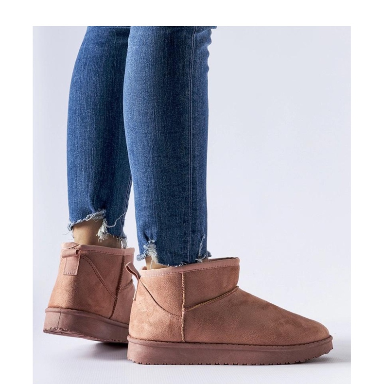 Guglielma roz - Cizme de zapada scurte izolate Solea 1