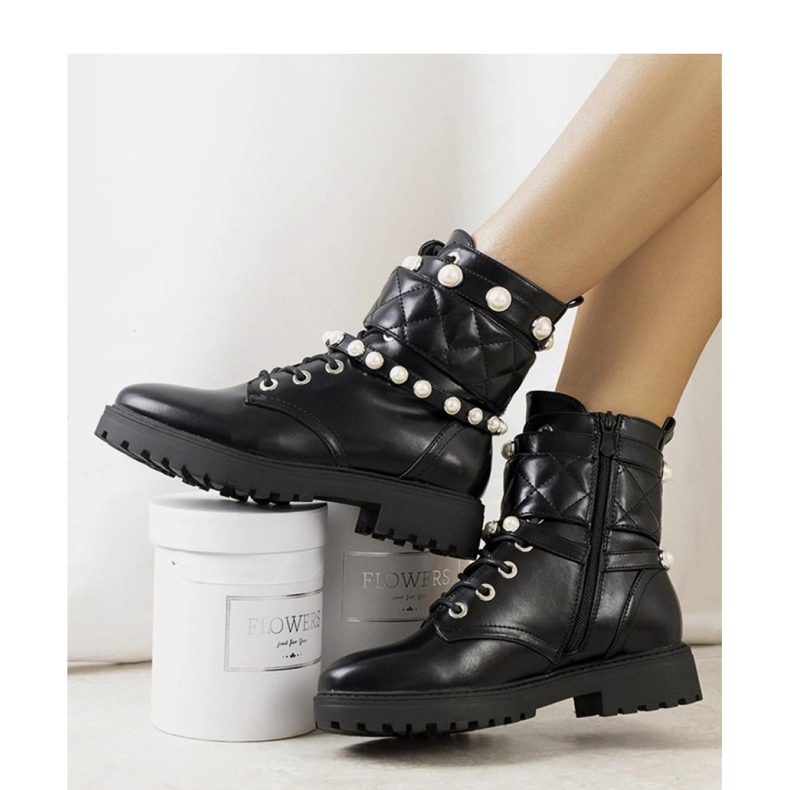 Tenisi negri dama Cesia - Solea negru 1