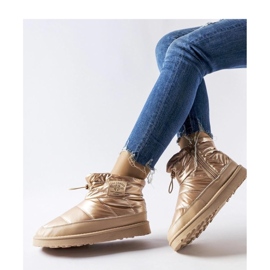 Cizme de zăpadă cu fermoar auriu Lee Cooper LCJ-23-44-1965L de aur 1 Cizme de zăpadă cu fermoar auriu Lee Cooper LCJ-23-44-1965L de aur 1