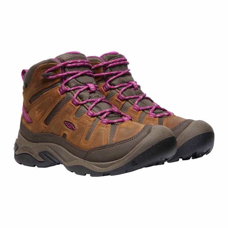 Pantofi KEEN Circadia Mid Wp KE-1026765 maro 1