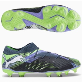 Pantofi de fotbal Puma Future 7 Pro+ FG/AG 108087 03 verde 1