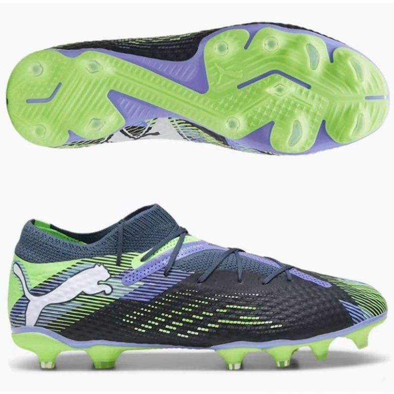 Pantofi de fotbal Puma Future 7 Pro+ FG/AG 108087 03 verde 1