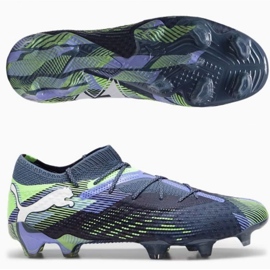 Pantofi de fotbal Puma Future 7 Ultimate Low FG/AG 107919 03 verde 1