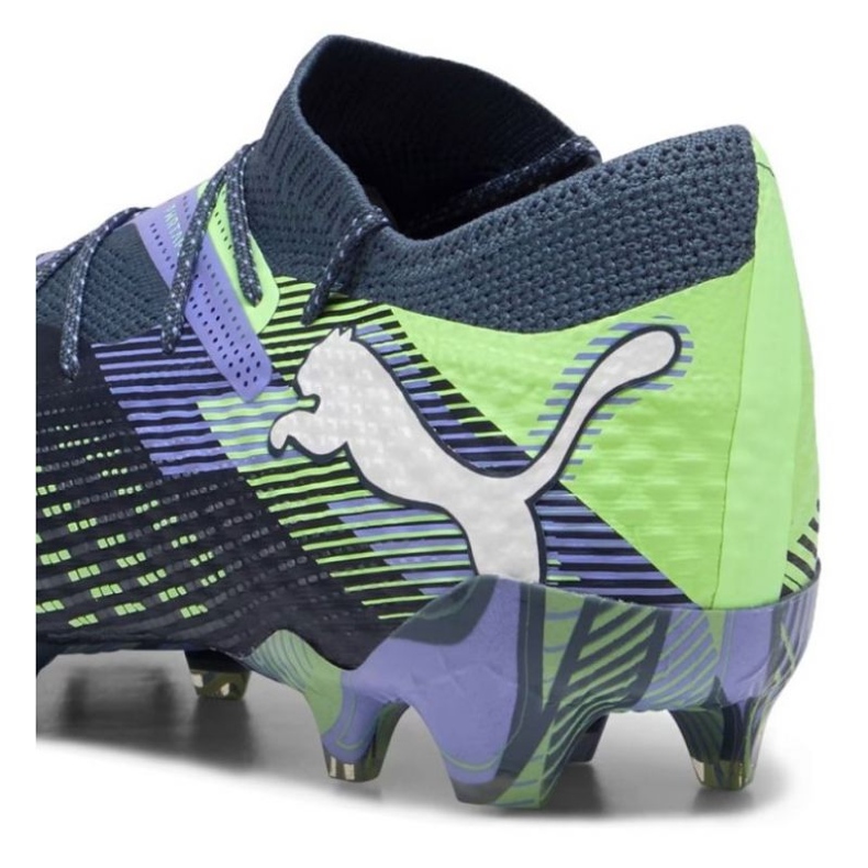 Pantofi de fotbal Puma Future 7 Ultimate Low FG/AG 107919 03 verde 2