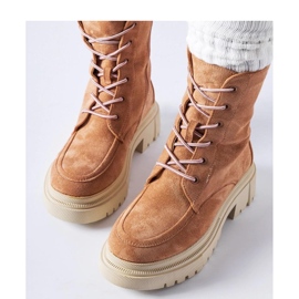 Cizme cu talpă Riel masivă roșu 1