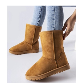 Cizme de zapada clasice izolate maro de la Ireneo - Solea 1