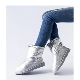 Cizme de zapada Whitetail izolate argintiu - Solea gri 1 Cizme de zapada Whitetail izolate argintiu - Solea gri 1