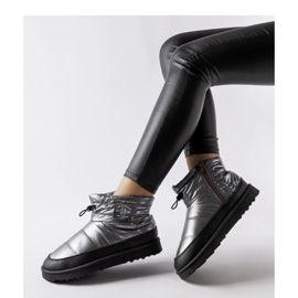 Cizme de zapada gri Lee Cooper LCJ-23-44-1966L negru 1