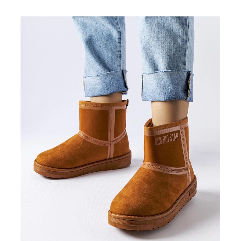 Cizme de zăpadă maro Big Star KK274612 1 Cizme de zăpadă maro Big Star KK274612 1