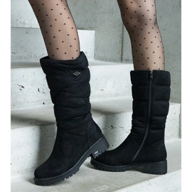 PA1 Cizme izolate negre de la Jaelynn negru 2