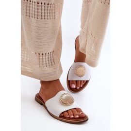 Sandale Flip-flops Model Zazoo 2938 Alb 2