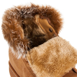 Cizme Creepers Cu Blana maro 1