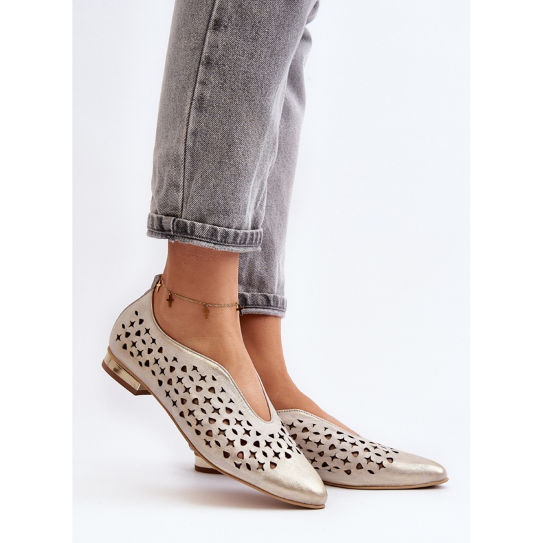 Balerina Ajurata Model Zazoo Gold de aur 1 Balerina Ajurata Model Zazoo Gold de aur 1