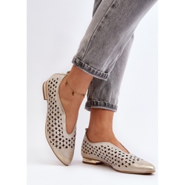 Balerina Ajurata Model Zazoo Gold de aur 2 Balerina Ajurata Model Zazoo Gold de aur 2