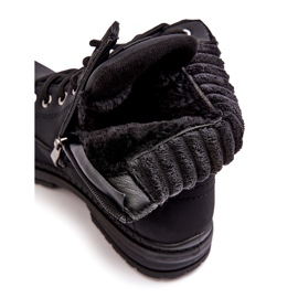 News Trappers izolați din piele pentru femei, negru 2 News Trappers izolați din piele pentru femei, negru 2