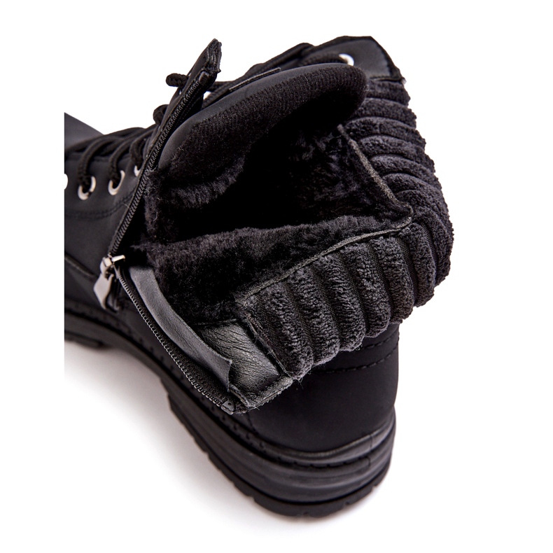 News Trappers izolați din piele pentru femei, negru 2 News Trappers izolați din piele pentru femei, negru 2