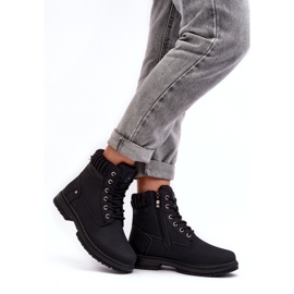 News Trappers izolați din piele pentru femei, negru 3 News Trappers izolați din piele pentru femei, negru 3