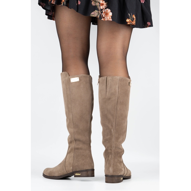 Olivier Cizme la modă Klara bej 1 Olivier Cizme la modă Klara bej 1