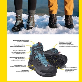 Pantofi KEEN Revel Iv Mid KE-1023629 gri 2